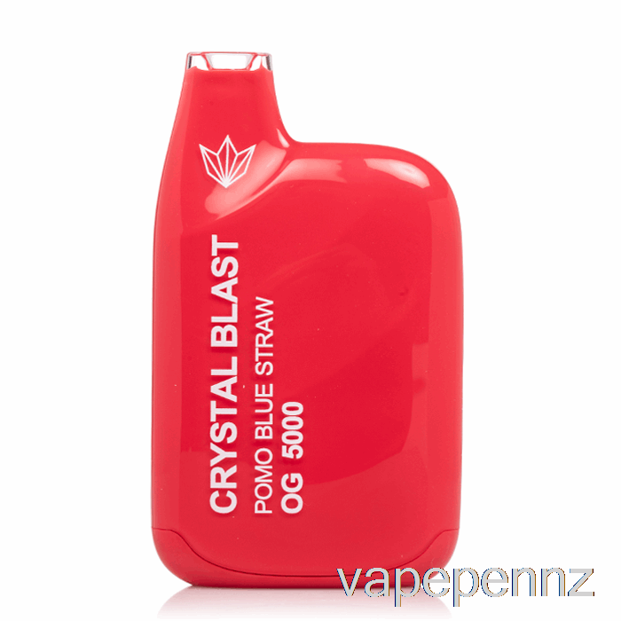 Crystal Blast OG5000 Disposable Pomo Blue Straw VAPE NZ